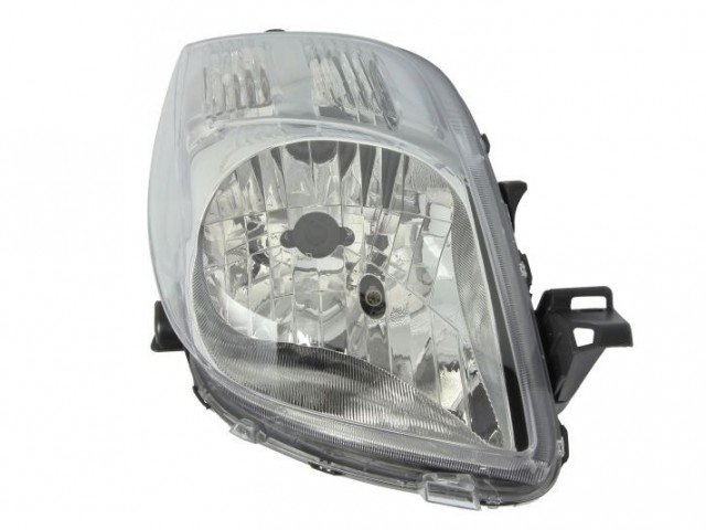 Toyota Yaris II. 2006-2008 utángyártott új jobb első fényszóró H4 (motoros) (Ichiko tip) DEPO