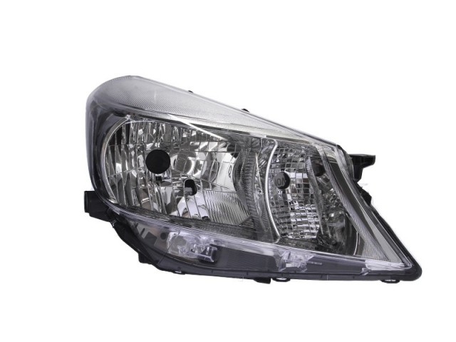 Toyota Yaris III. 2011-2014 utángyártott új jobb első fényszóró H4  (manuális) DEPO