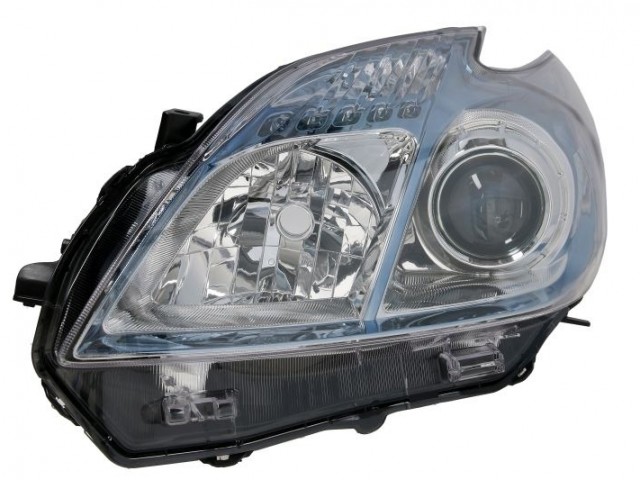 Toyota Prius 2010-2015 utángyártott új bal első fényszóró H11/HB3 kék h. (motorral) TYC