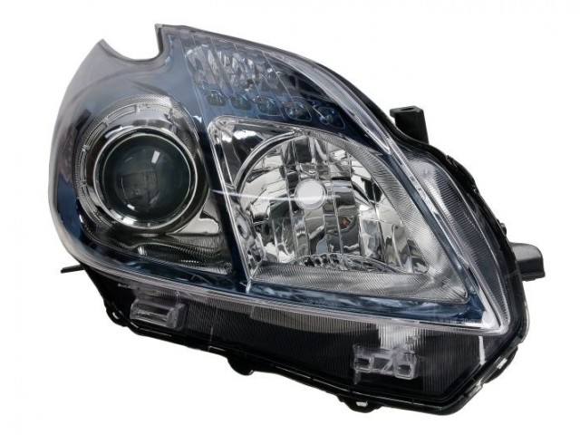 Toyota Prius 2010-2015 utángyártott új jobb első fényszóró H11/HB3 kék h. (motorral) TYC