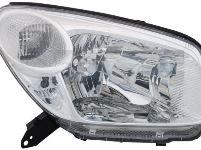 Toyota Rav 4 2003-2005 utángyártott új jobb első fényszóró H4 (motoros) 03.07- TYC
