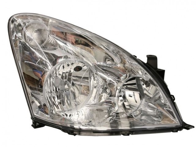 Toyota Corolla Verso AR10 2004-2007 utángyártott új jobb első fényszóró HB3/HB4 (motorral) TYC
