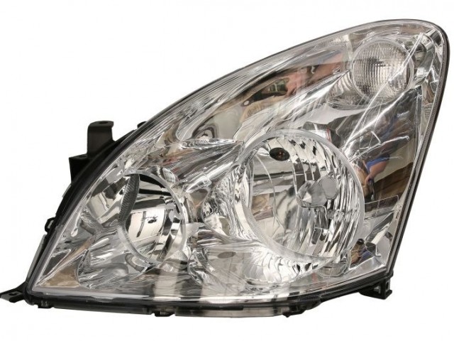 Toyota Corolla Verso AR10 2004-2007 utángyártott új bal első fényszóró HB3/HB4 (motorral) TYC