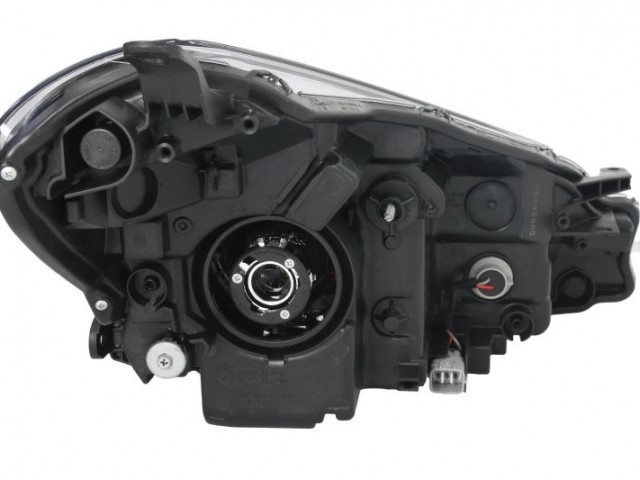 Toyota Yaris 2017-2020 utángyártott új bal első fényszóró HIR2/WY21W+LED (motoros) DEPO