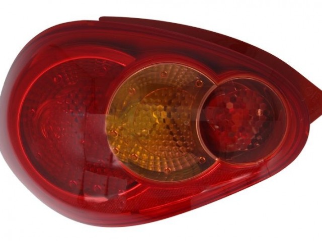Toyota Aygo 2005-2008 utángyártott új bal hátsó lámpa TYC