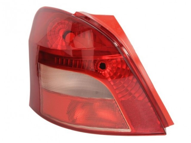 Toyota Yaris II. 2006-2008 utángyártott új bal hátsó lámpa TYC