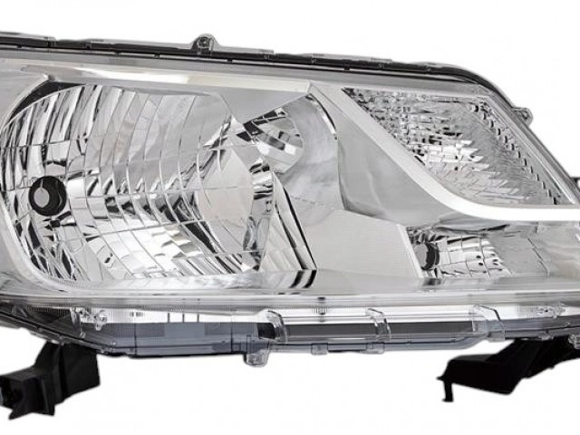 Toyota Hi-Ace 2019- utángyártott új jobb első fényszóró H4  (motoros) DEPO