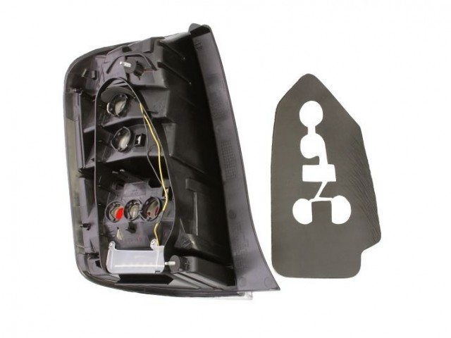 Toyota Prius 2003-2009 utángyártott új jobb hátsó lámpa  (LED-es) fekete h. DEPO