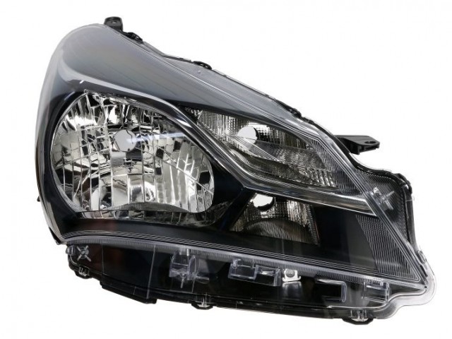 Toyota Yaris 2017-2020 utángyártott új jobb első fényszóró H4/WY21W+W21/5W  (motoros) DEPO