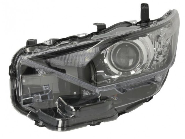 Toyota Auris 2015-2019 E18 utángyártott új bal első fényszóró HIR2/LED V.-típ. (motoros) DEPO