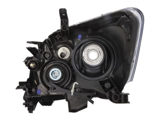 Toyota Auris 2010-2012 E15 utángyártott új jobb első fényszóró H11/HB3 króm házas Valeo-tip(motoros)DEPO