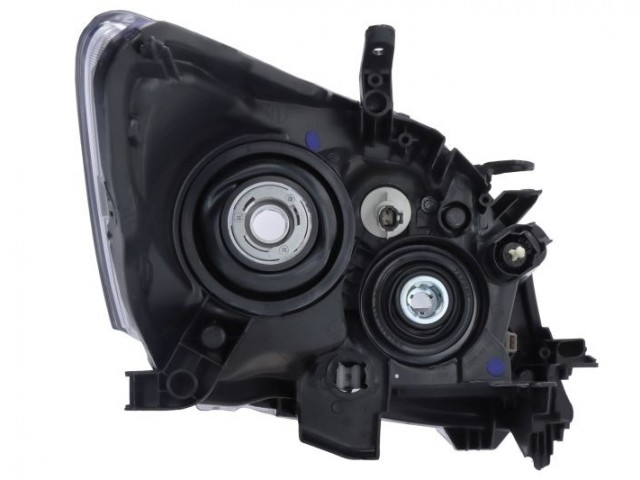 Toyota Auris 2010-2012 E15 utángyártott új bal első fényszóró H11/HB3 króm házas Valeo-tip(motoros)DEPO