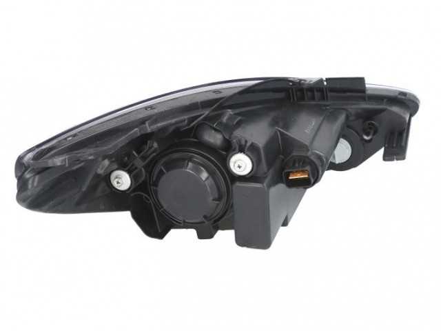 Hyundai I 10 2011-2015 utángyártott új bal első fényszóró H4 fekete h. (motorral) DEPO