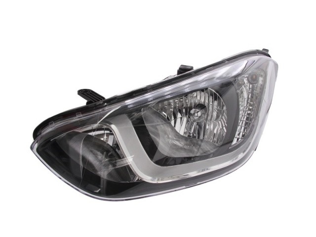 Hyundai I20 2012-2014 utángyártott új bal első fényszóró 2H7 (motorral) TYC