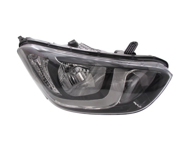 Hyundai I20 2012-2014 utángyártott új jobb első fényszóró 2H7  (motorral) TYC