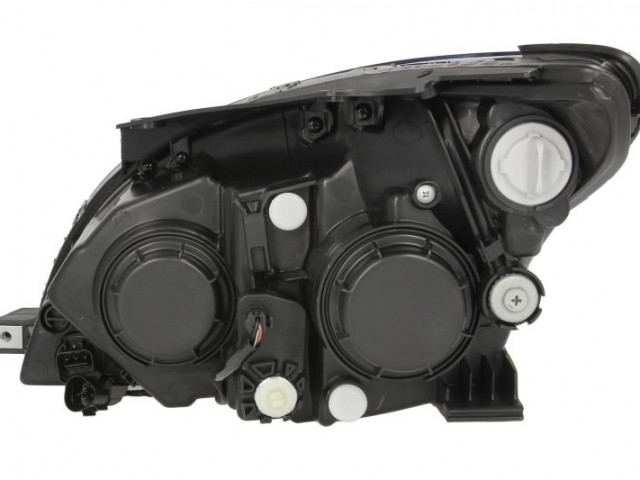 Hyundai I 30 2009-2012 utángyártott új jobb első fényszóró H1/H7 fek. h. (motorral) TYC