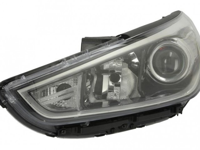 Hyundai I30 2017-2020 utángyártott új bal első fényszóró 3H7 (motorral)* DEPO