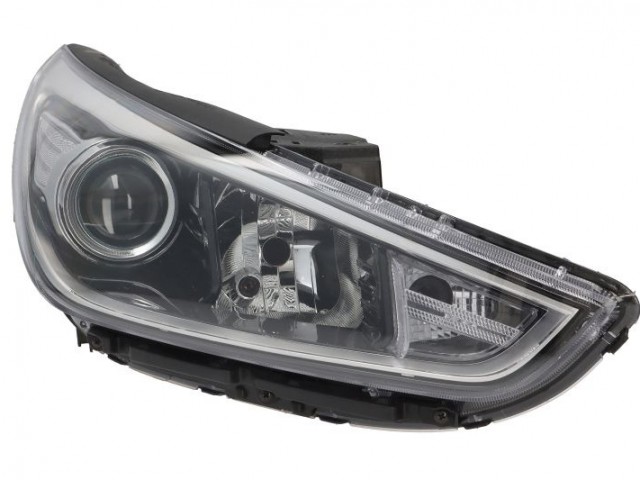 Hyundai I30 2017-2020 utángyártott új jobb első fényszóró 3H7 (motorral)* DEPO