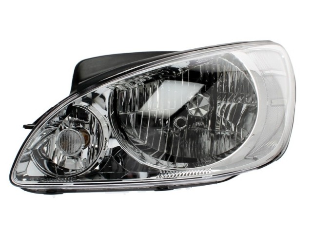 Hyundai Getz 2005-2009 utángyártott új bal első fényszóró H4 (belülr. áll.) DEPO
