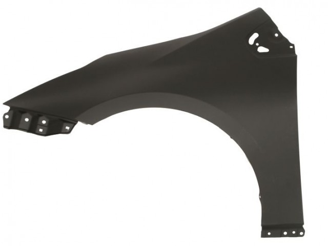 Toyota Prius IV. 2015-2023 utángyártott új bal első sárvédő, nem oldalindexes kivitel