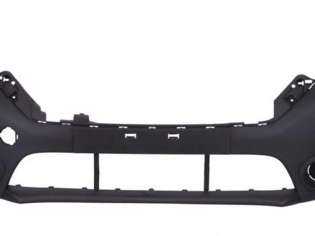 Dacia Dokker 2012-2021 utángyártott új első lökhárító fekete, vonószemborítás+energia elnyelő