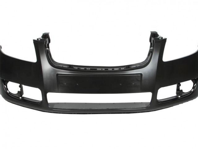 Skoda Fabia II., Roomster 2007-2010 utángyártott új első lökhárító kerek ködlámpa helyes, (nem alapozott)