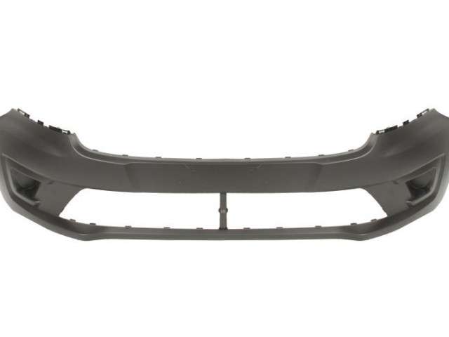 Ford Transit Conect 2018-2022 utángyártott új első lökhárító fekete, 6 szenor jelöléssel