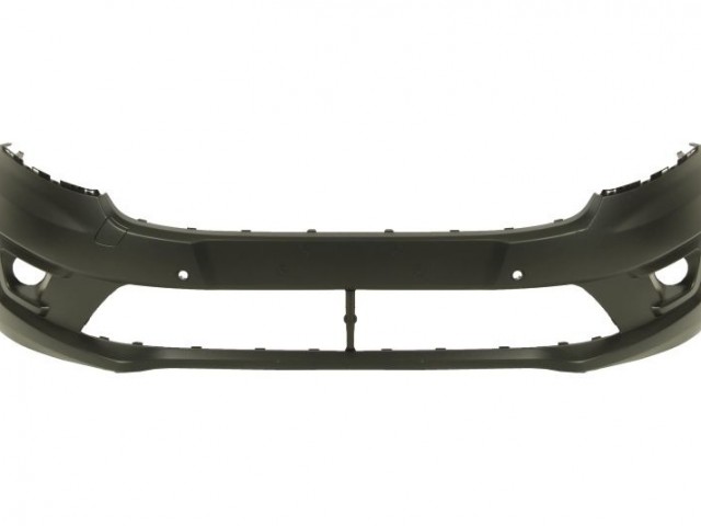 Ford Transit Conect 2018-2022 utángyártott új első lökhárító alapozott, 6 szenor jelöléssel, ködlámpa helyes