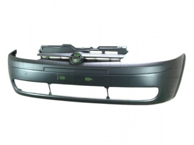 Opel Corsa C 2000-2002 utángyártott új első lökhárító fekete