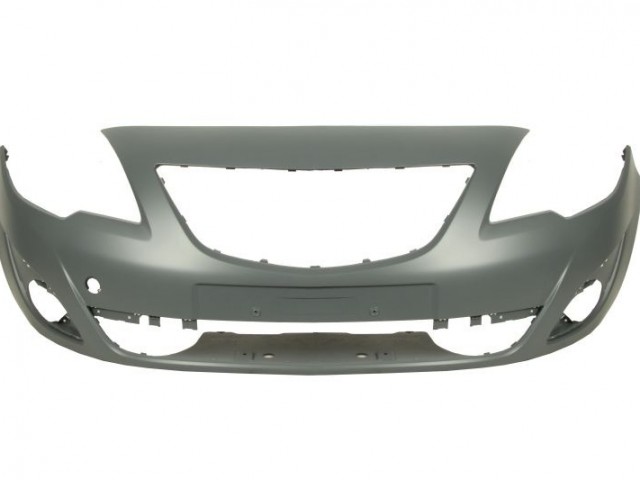 Opel Meriva B 2009-2014 utángyártott új első lökhárító, alapozott két szenzor jelöléssel