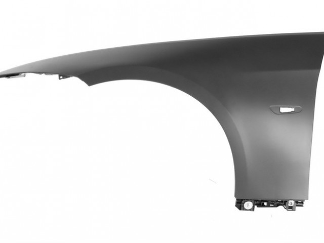 BMW 3 E90 2005-2011 utángyártott új bal első sárvédő, oldalindexes kivitel műanyag (Coupé, Cabrio)