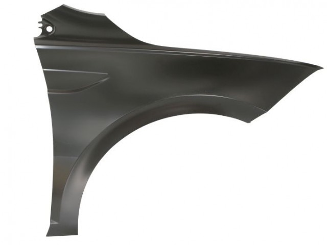 Volkswagen Polo Mk6 2017-2021 utángyártott új jobb első sárvédő, nem oldalindexes kivitel