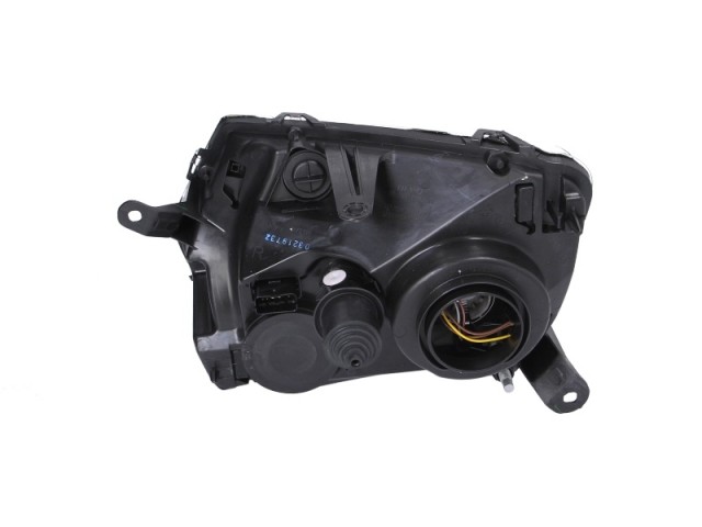 Dacia Duster 2010-2013 utángyártott új jobb első fényszóró H7/H1 fekete h.(belülről áll.) DEPO