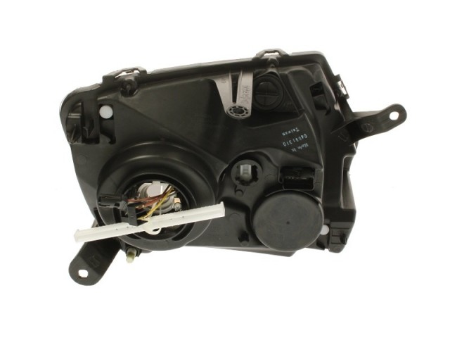 Dacia Duster 2010-2013 utángyártott új bal első fényszóró H7/H1 fekete házas (bel.áll. is.) TYC