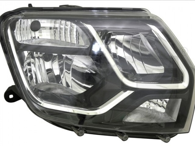 Dacia Duster 2015-2017 utángyártott új jobb első fényszóró H7/H1 TYC