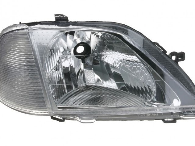 Dacia Logan 2004-2008 utángyártott új jobb első fényszóró H4 (belülr. áll.is) TYC