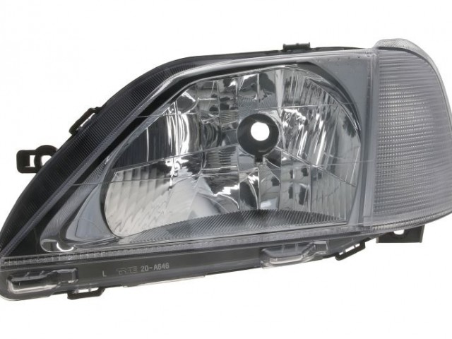 Dacia Logan 2004-2008 utángyártott új bal első fényszóró H4 (belülr. áll.is) TYC