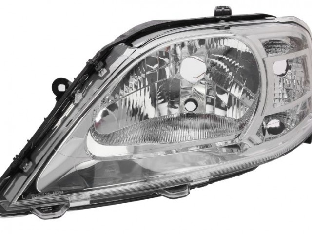 Dacia Logan 2008-2012 utángyártott új bal első fényszóró H4 (belülről áll.) TYC