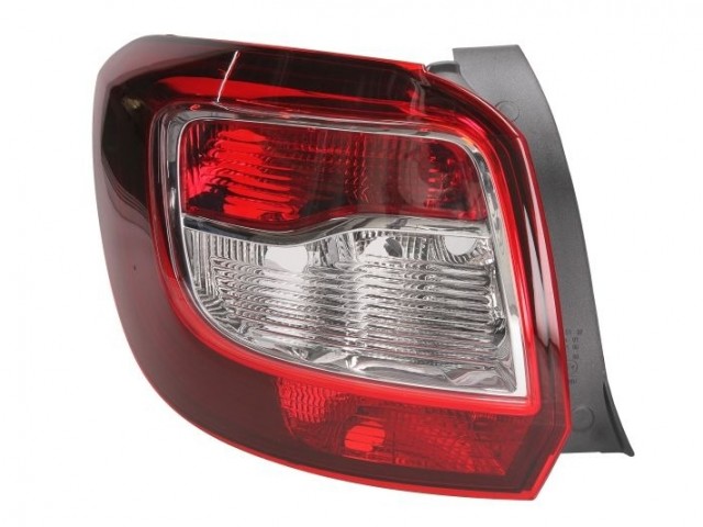 Dacia Sandero II. 2012-2016 utángyártott új bal hátsó lámpa (füst színű)
