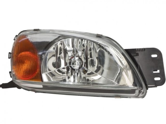 Ford Fiesta 1999-2002 utángyártott új jobb első fényszóró H4 (manuális) TYC