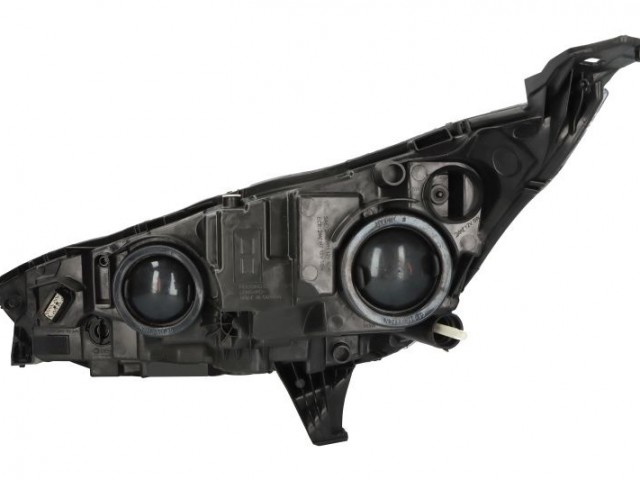 Ford Transit Conect 2019-2022 utángyártott új jobb első fényszóró H7/H15 fek.keret (motorral) DEPO