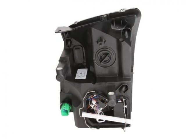 Ford Transit 2006-2014 utángyártott új jobb első fényszóró H4  (motorral) TYC