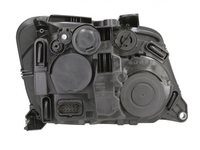 Volkswagen Amarok 2013- utángyártott új bal első fényszóró H7/H1 (motorral) DEPO