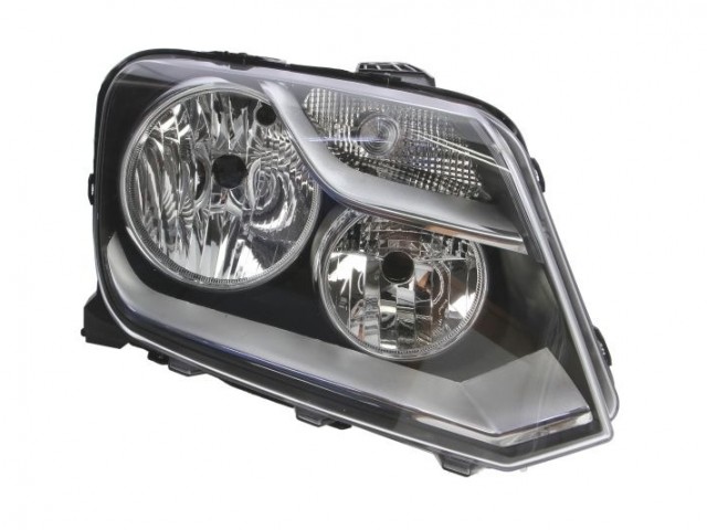 Volkswagen Amarok 2013- utángyártott új jobb első fényszóró H7/H1 (motorral) DEPO