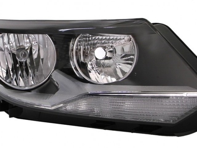 Volkswagen Tiguan 2011-2015 utángyártott új jobb első fényszóró H7/H15 (motorral)  TYC