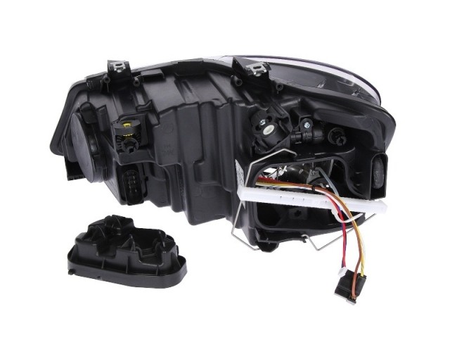 Volkswagen Polo 6R 2009-2014 utángyártott új jobb első fényszóró H4  Trendline (motoros) TYC