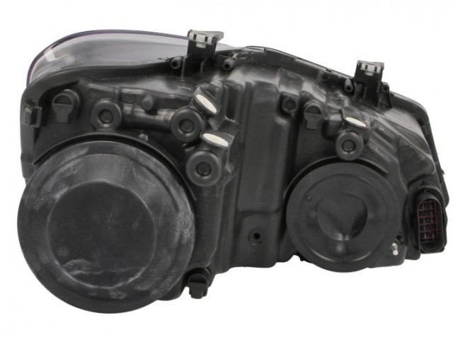 Volkswagen Polo 6R 2014-2017 utángyártott új bal első fényszóró 2H7 fekete h. 