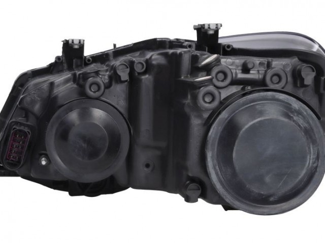 Volkswagen Polo 6R 2014-2017 utángyártott új jobb első fényszóró 2H7  fekete h. 