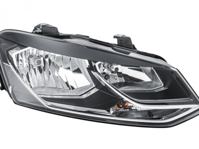 Volkswagen Polo 6R 2014-2017 utángyártott új jobb első fényszóró 2H7 