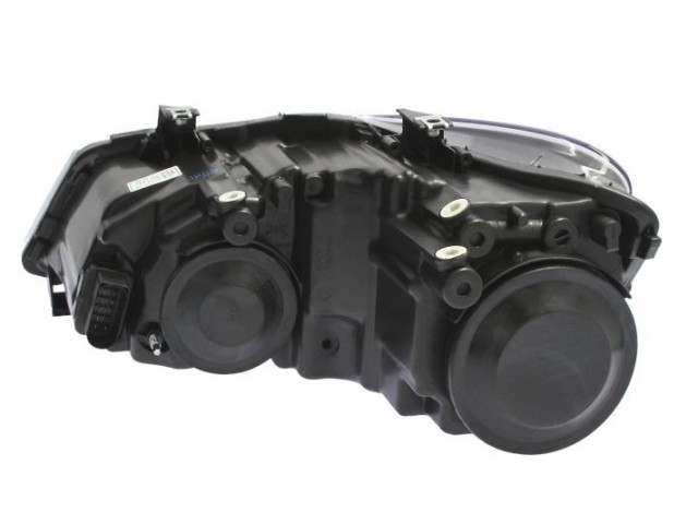 Volkswagen Polo 6R 2014-2017 utángyártott új jobb első fényszóró 2H7 fekete ház 